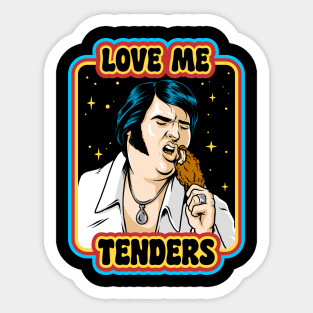 Love Me Tenders Sticker